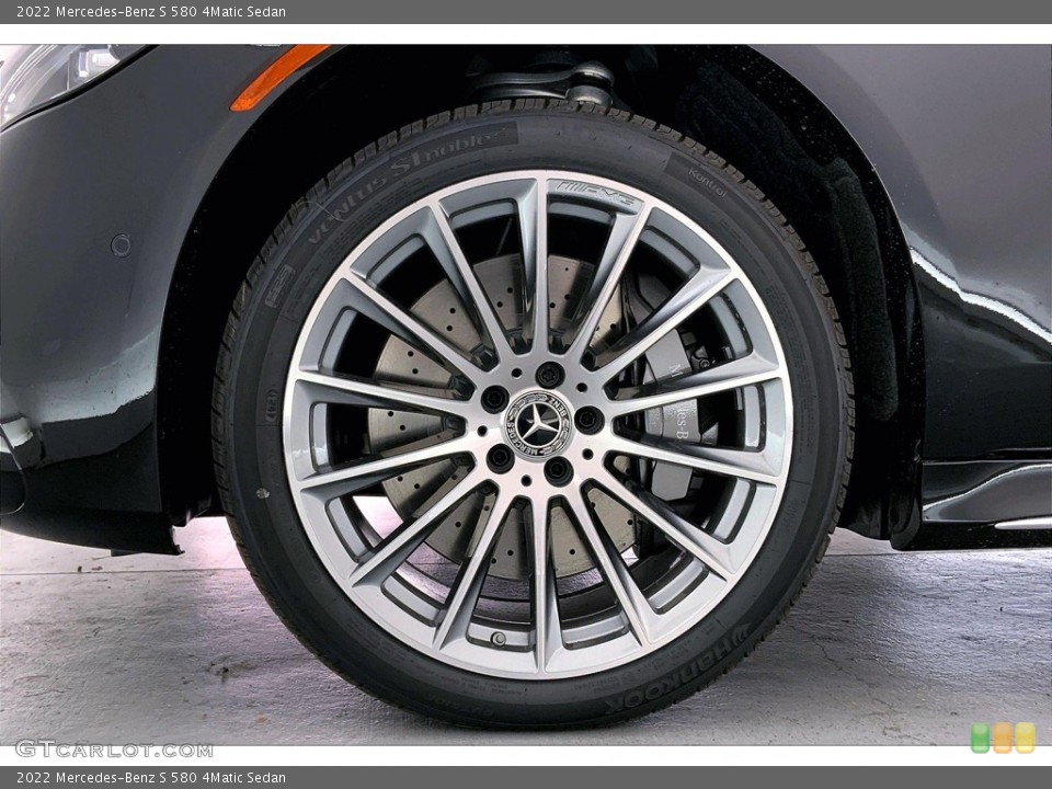 2022 Mercedes-Benz S 580 4Matic Sedan Wheel and Tire Photo #144191922
