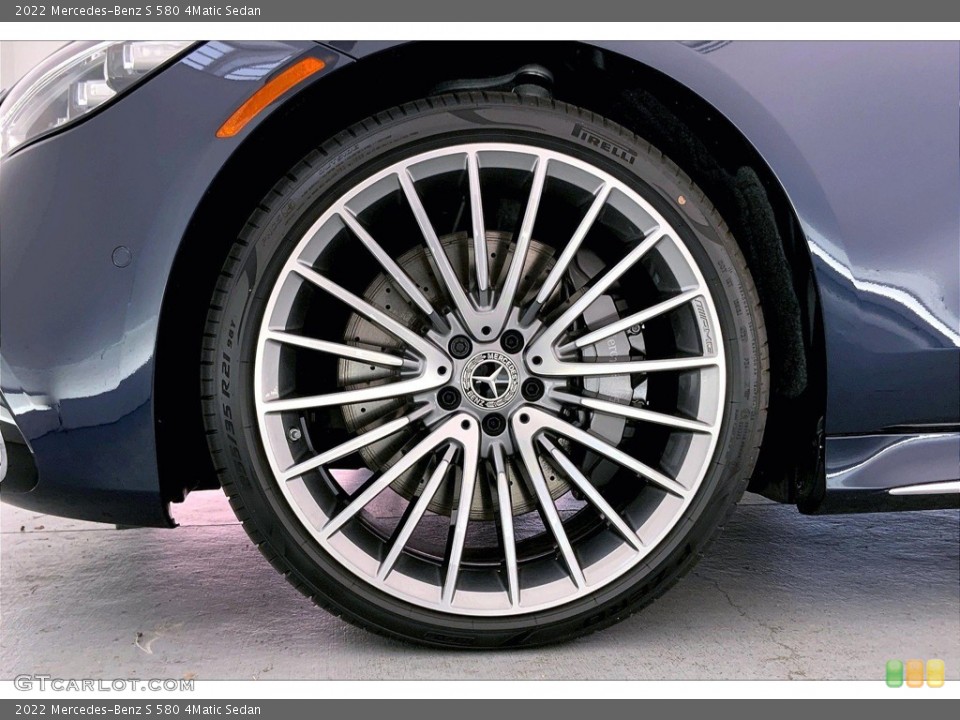 2022 Mercedes-Benz S 580 4Matic Sedan Wheel and Tire Photo #144192246