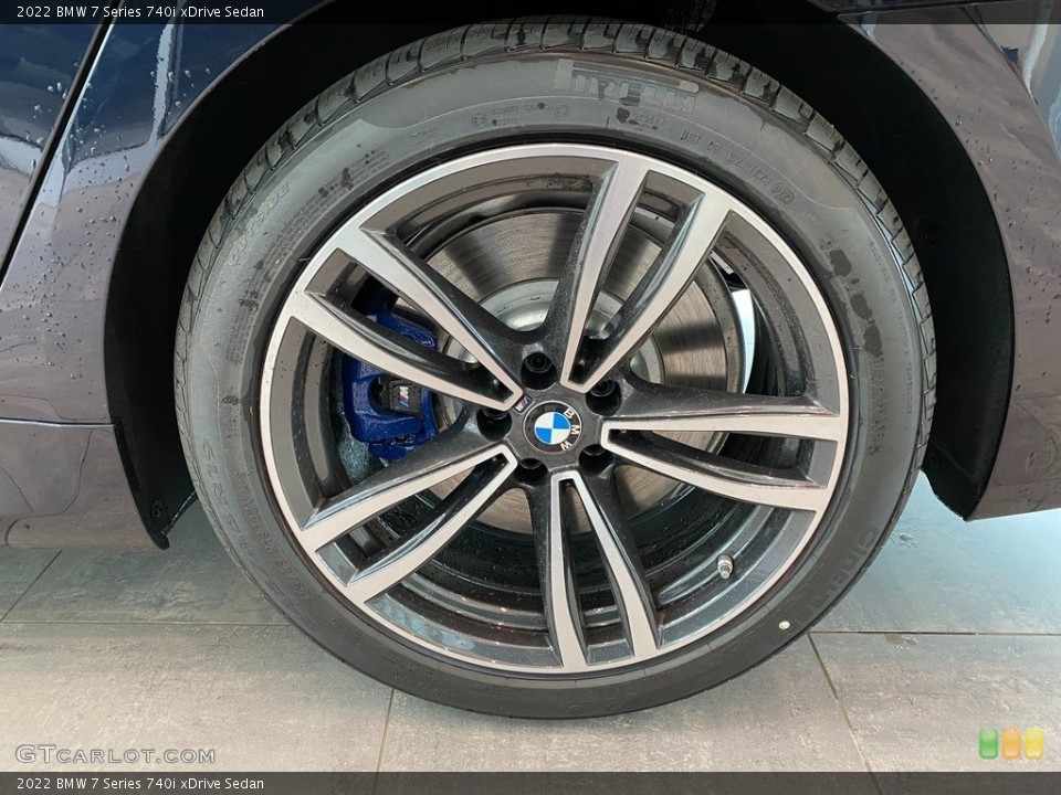 2022 BMW 7 Series 740i xDrive Sedan Wheel and Tire Photo #144200817