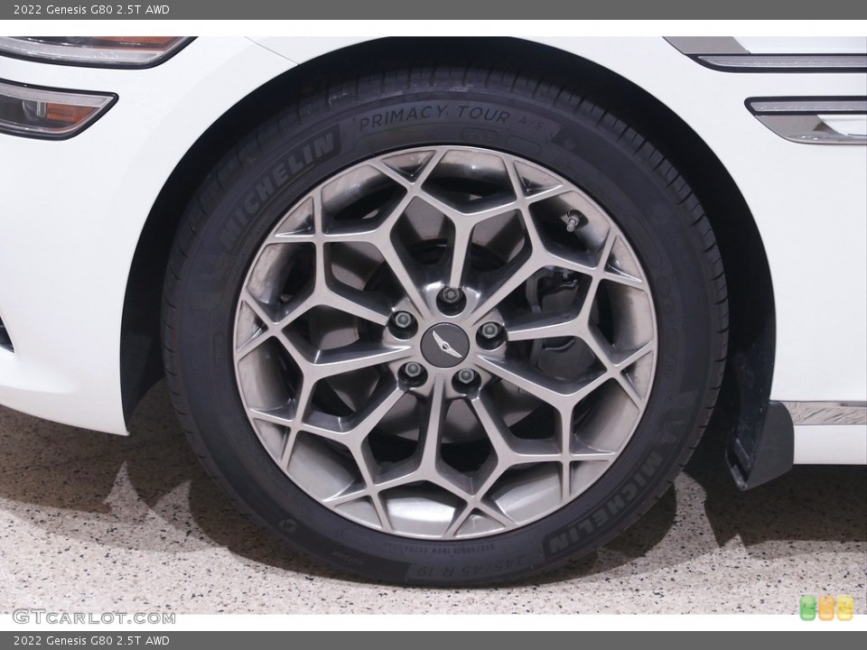 2022 Genesis G80 Wheels and Tires