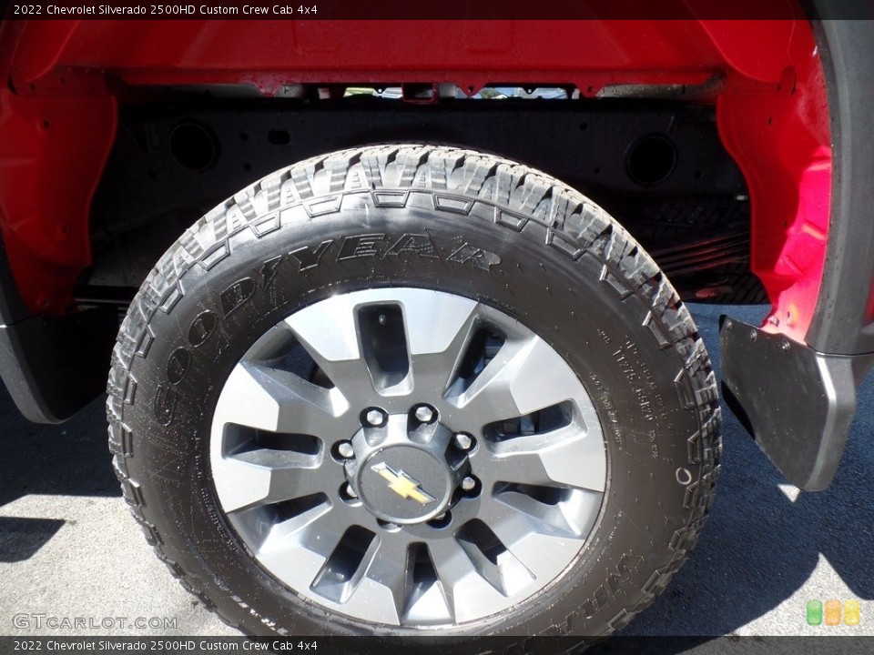 2022 Chevrolet Silverado 2500HD Custom Crew Cab 4x4 Wheel and Tire Photo #144215943