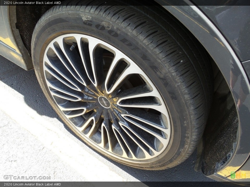 2020 Lincoln Aviator Black Label AWD Wheel and Tire Photo #144225327