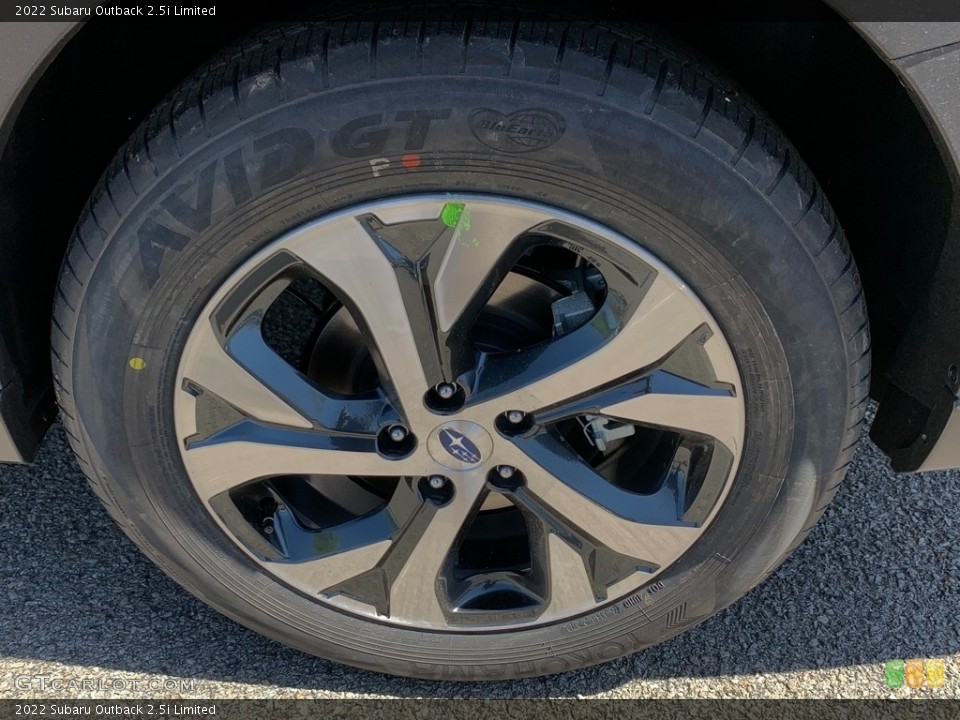 2022 Subaru Outback 2.5i Limited Wheel and Tire Photo #144226668