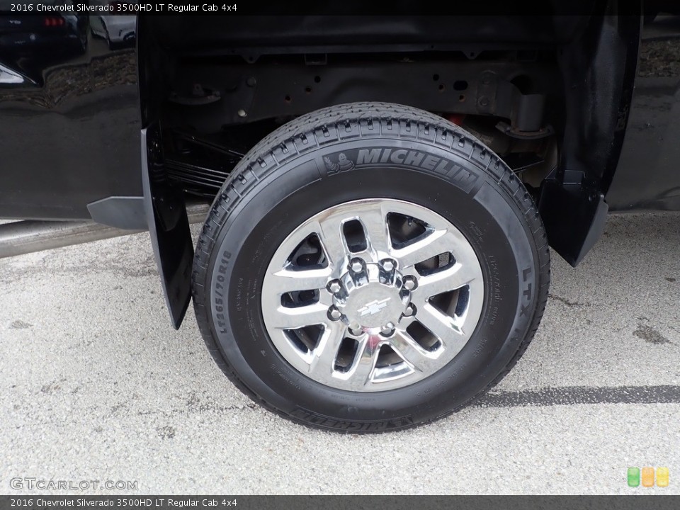 2016 Chevrolet Silverado 3500HD LT Regular Cab 4x4 Wheel and Tire Photo #144240261
