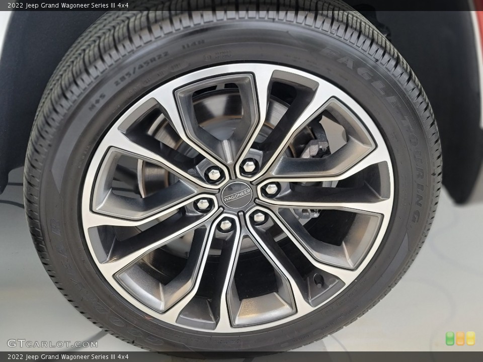 2022 Jeep Grand Wagoneer Series III 4x4 Wheel and Tire Photo #144241566