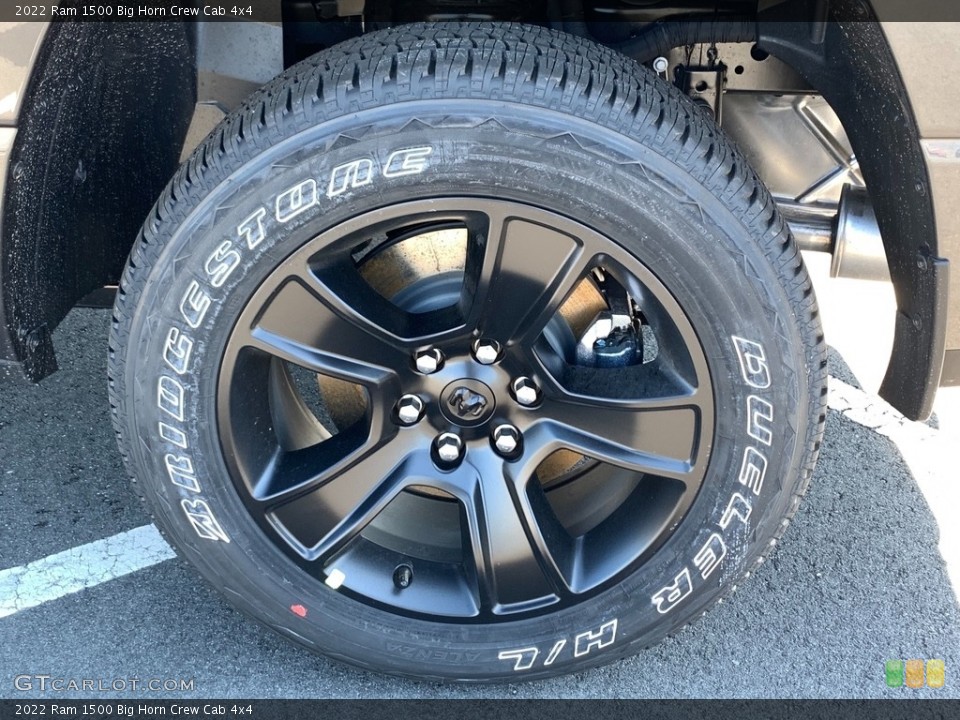 2022 Ram 1500 Big Horn Crew Cab 4x4 Wheel and Tire Photo #144244776