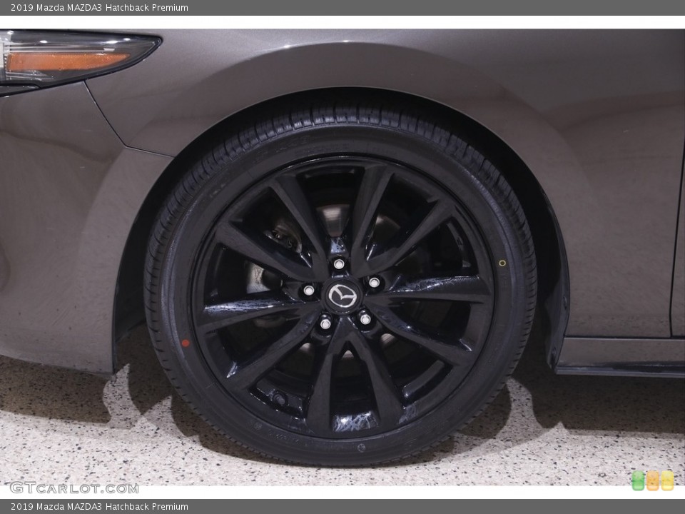 2019 Mazda MAZDA3 Hatchback Premium Wheel and Tire Photo #144245148