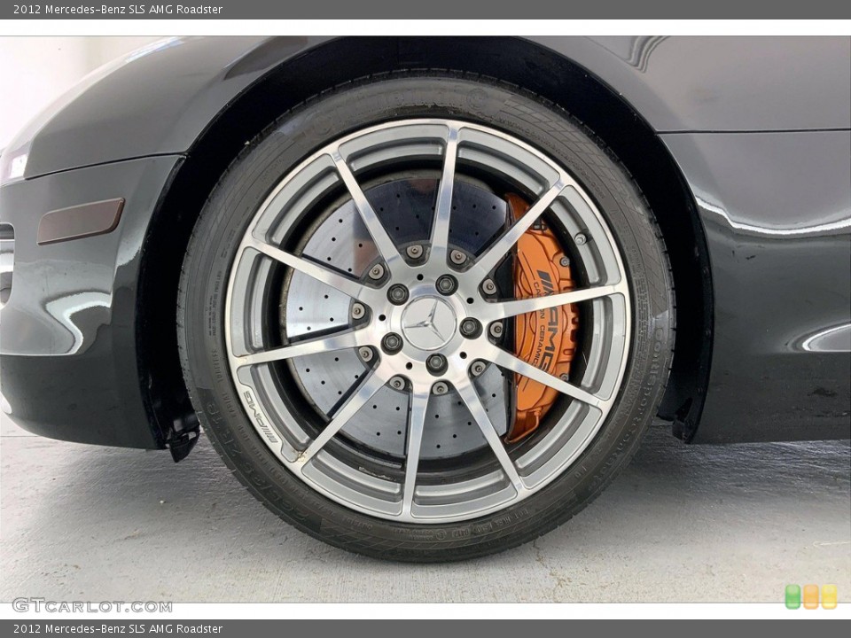 2012 Mercedes-Benz SLS AMG Roadster Wheel and Tire Photo #144247209