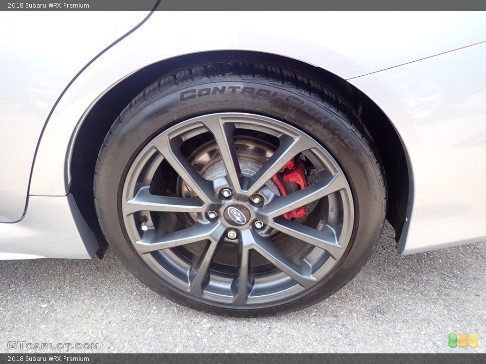 2018 Subaru WRX Premium Wheel and Tire Photo #144255523