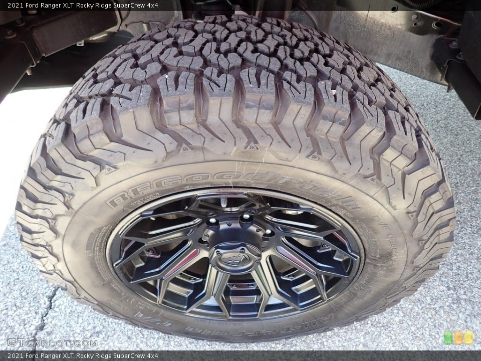 2021 Ford Ranger XLT Rocky Ridge SuperCrew 4x4 Wheel and Tire Photo #144255664