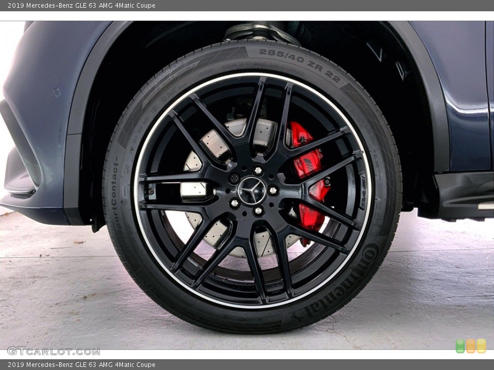 2019 Mercedes-Benz GLE 63 AMG 4Matic Coupe Wheel and Tire Photo #144257110