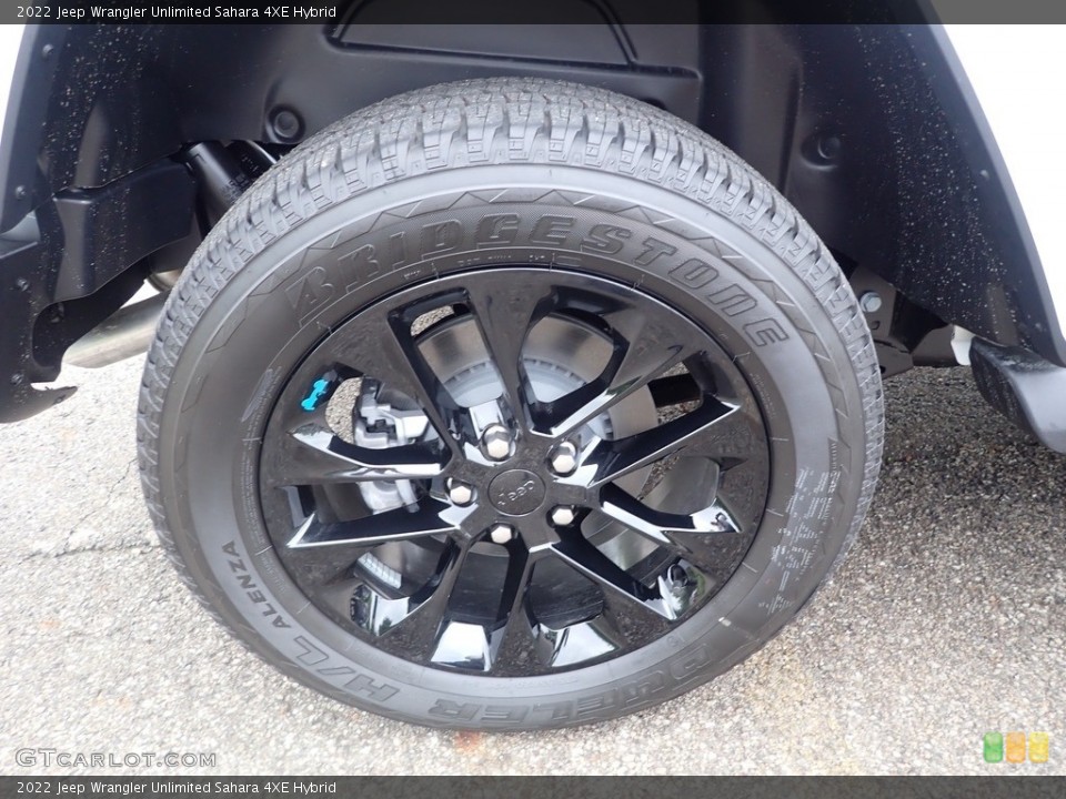 2022 Jeep Wrangler Unlimited Sahara 4XE Hybrid Wheel and Tire Photo #144259780