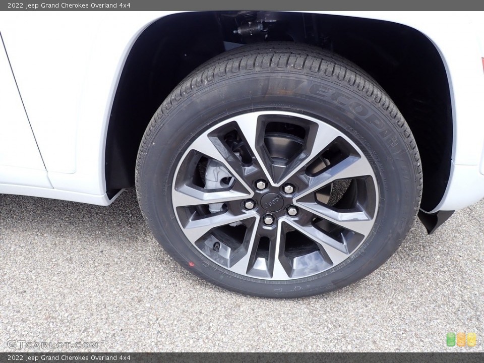 2022 Jeep Grand Cherokee Overland 4x4 Wheel and Tire Photo #144260488