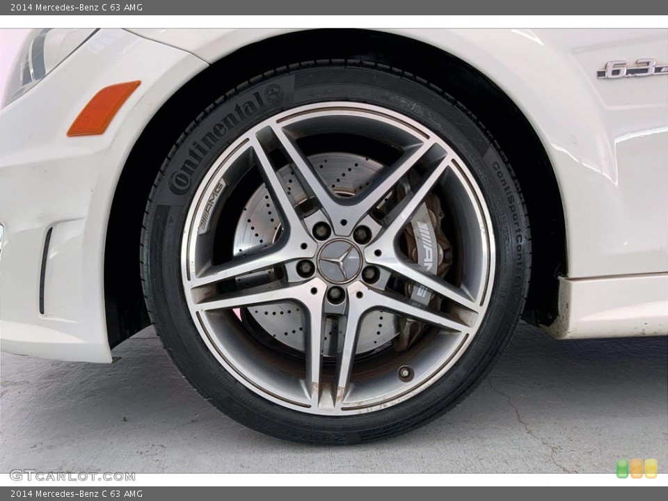 2014 Mercedes-Benz C 63 AMG Wheel and Tire Photo #144261184