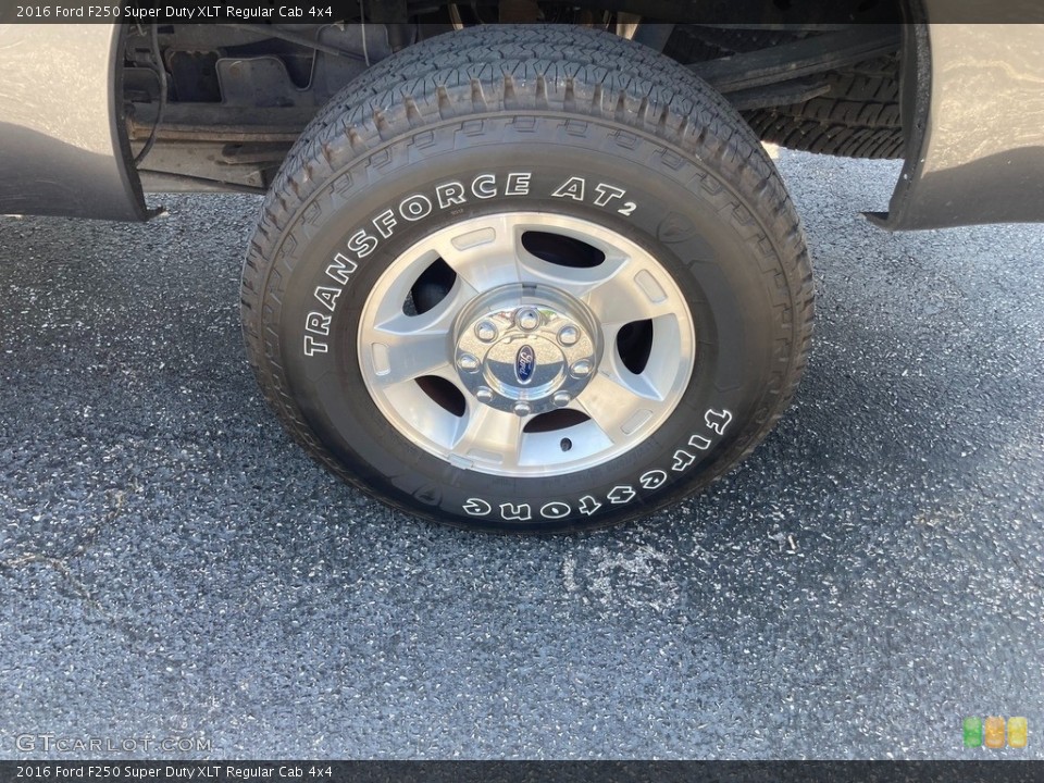 2016 Ford F250 Super Duty XLT Regular Cab 4x4 Wheel and Tire Photo #144263113