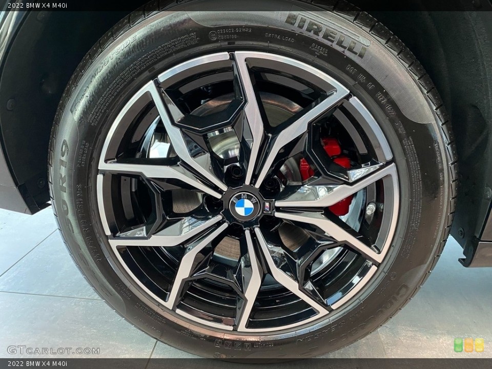 2022 BMW X4 M40i Wheel and Tire Photo #144280987