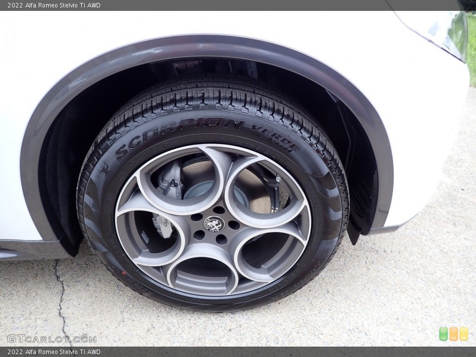 2022 Alfa Romeo Stelvio Ti AWD Wheel and Tire Photo #144282262
