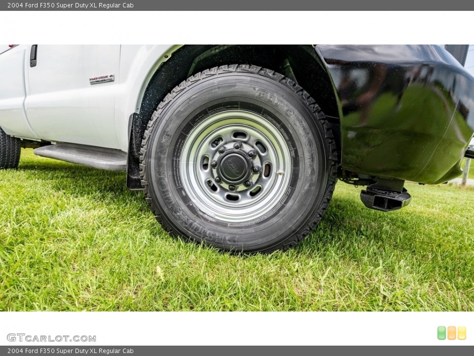 2004 Ford F350 Super Duty XL Regular Cab Wheel and Tire Photo #144284019