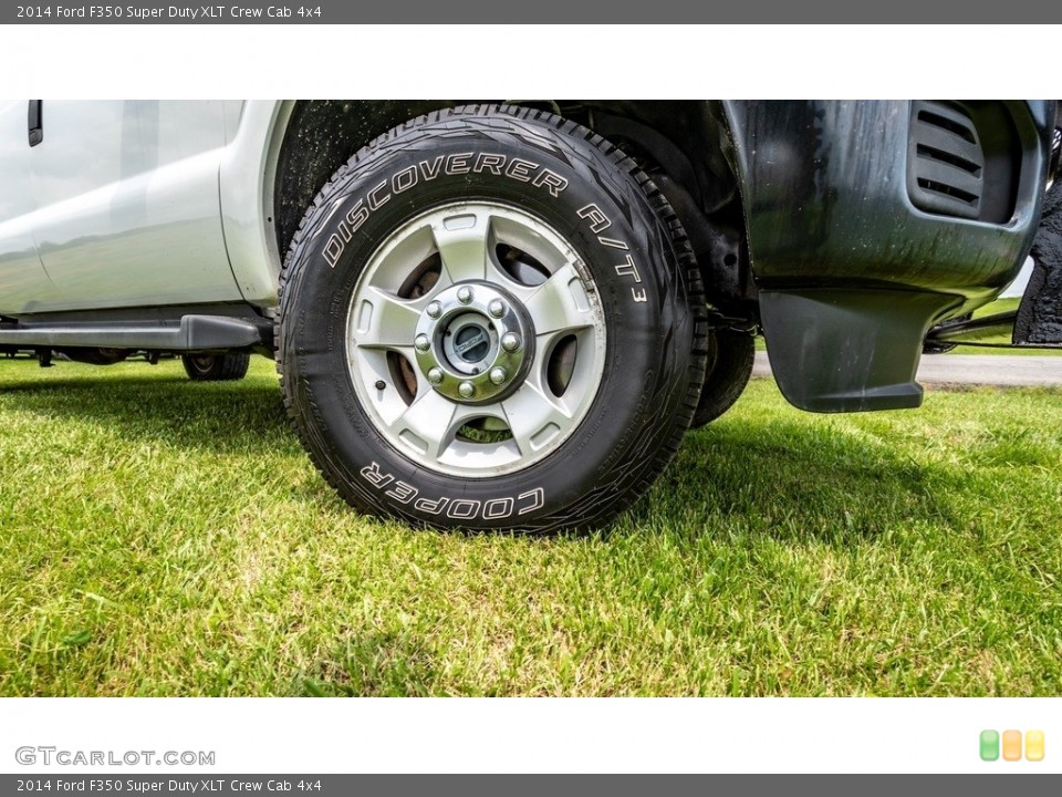 2014 Ford F350 Super Duty XLT Crew Cab 4x4 Wheel and Tire Photo #144284596