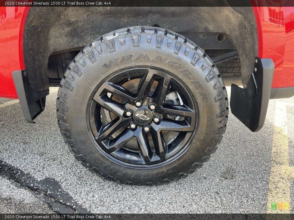 2020 Chevrolet Silverado 1500 LT Trail Boss Crew Cab 4x4 Wheel and Tire Photo #144286789