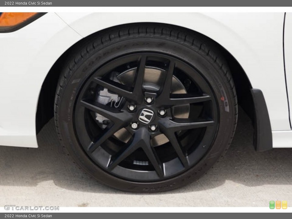2022 Honda Civic Si Sedan Wheel and Tire Photo #144291829