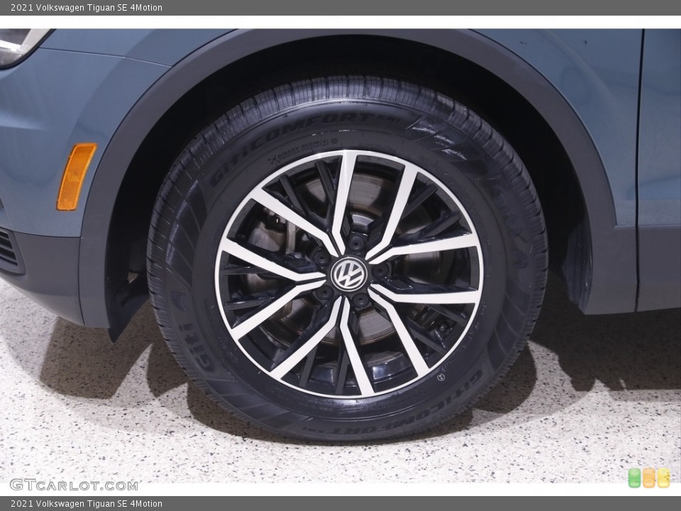 2021 Volkswagen Tiguan SE 4Motion Wheel and Tire Photo #144292618