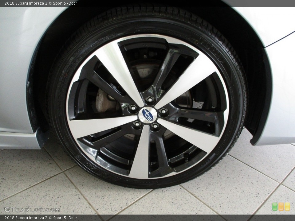 2018 Subaru Impreza 2.0i Sport 5-Door Wheel and Tire Photo #144295819