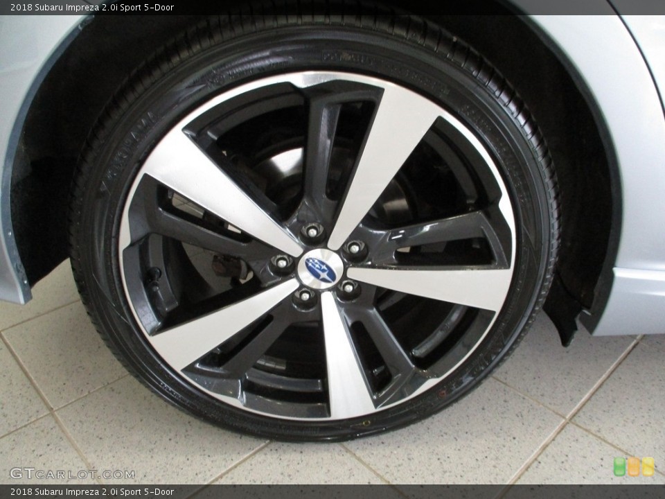 2018 Subaru Impreza 2.0i Sport 5-Door Wheel and Tire Photo #144295831