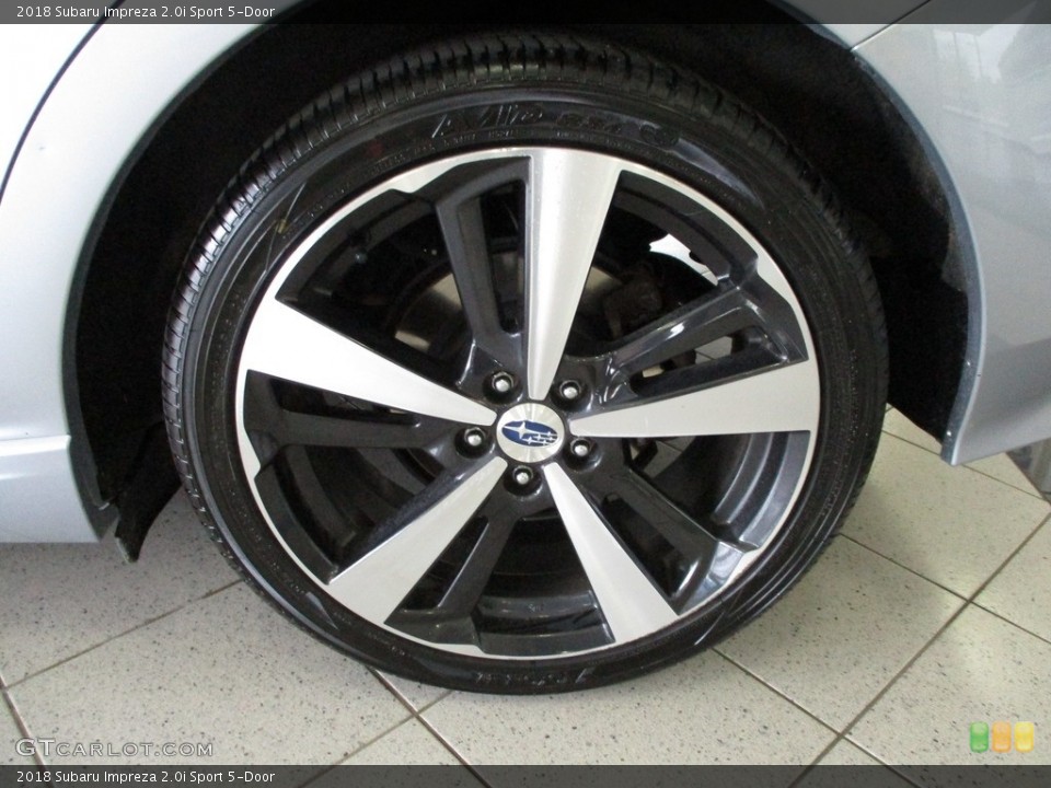 2018 Subaru Impreza 2.0i Sport 5-Door Wheel and Tire Photo #144295888