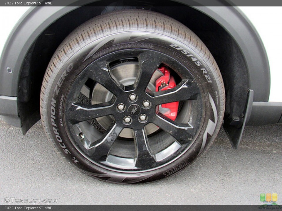 2022 Ford Explorer ST 4WD Wheel and Tire Photo #144296878