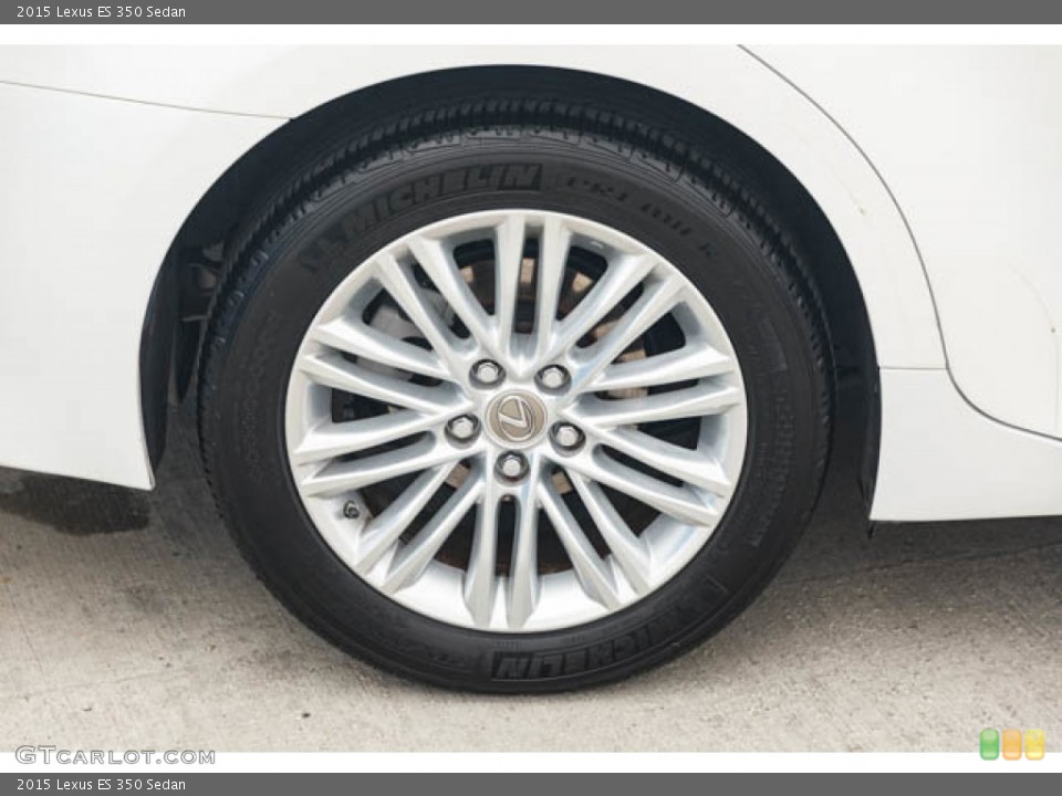 2015 Lexus ES 350 Sedan Wheel and Tire Photo #144300882