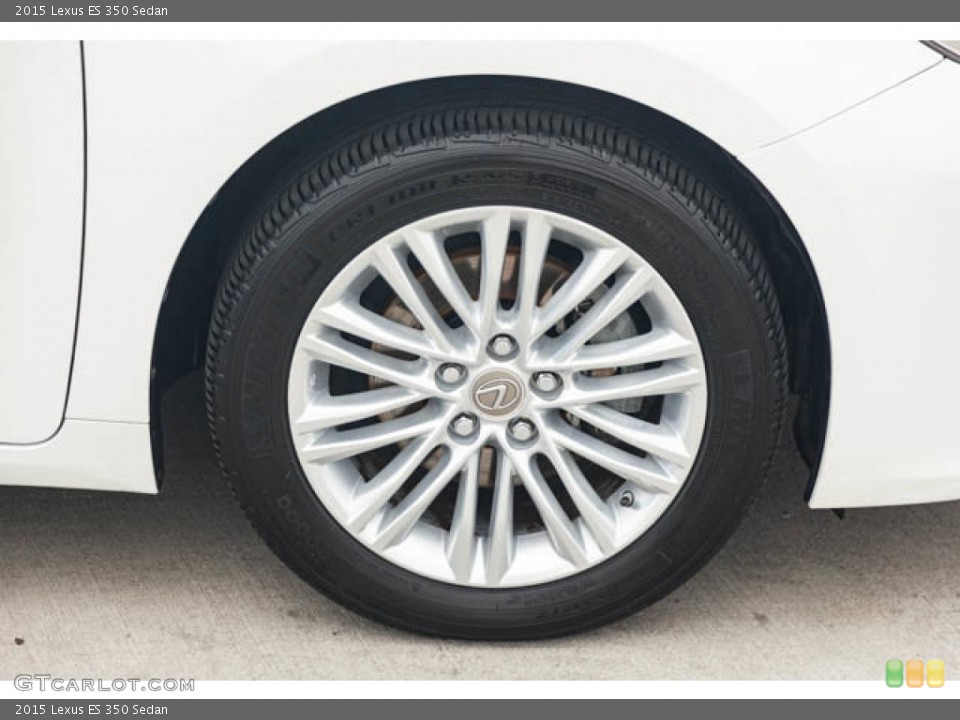 2015 Lexus ES 350 Sedan Wheel and Tire Photo #144300903