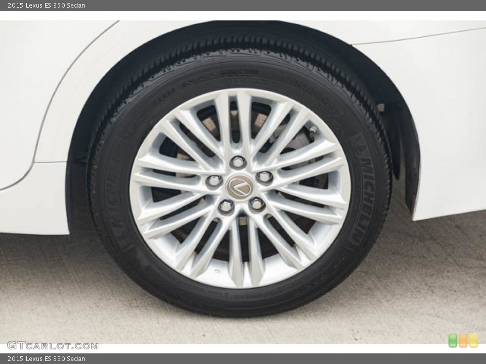 2015 Lexus ES 350 Sedan Wheel and Tire Photo #144300923