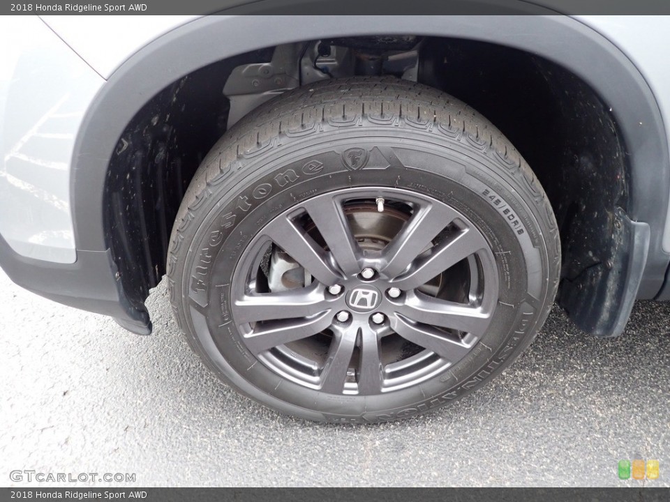 2018 Honda Ridgeline Sport AWD Wheel and Tire Photo #144306453