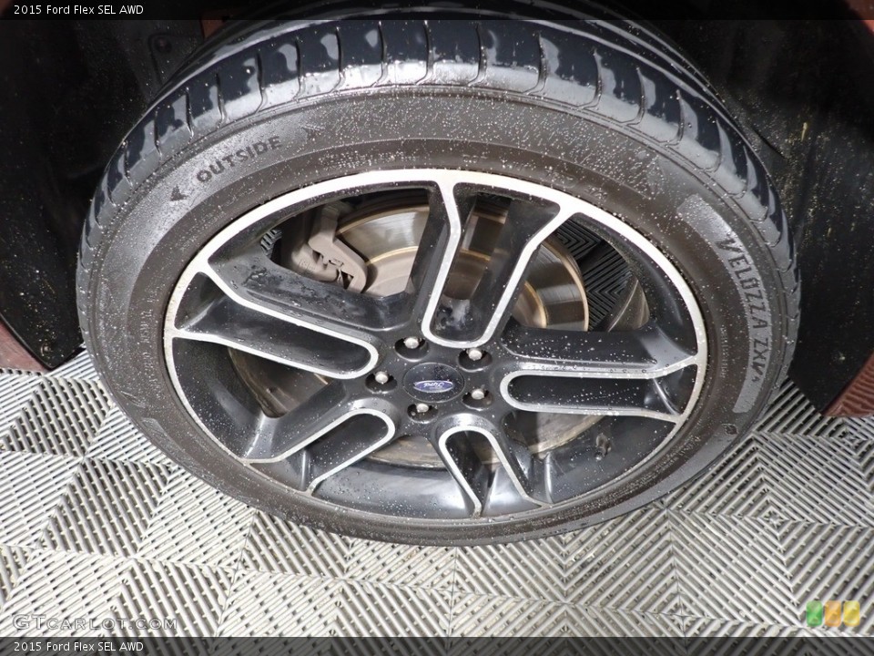 2015 Ford Flex SEL AWD Wheel and Tire Photo #144309126