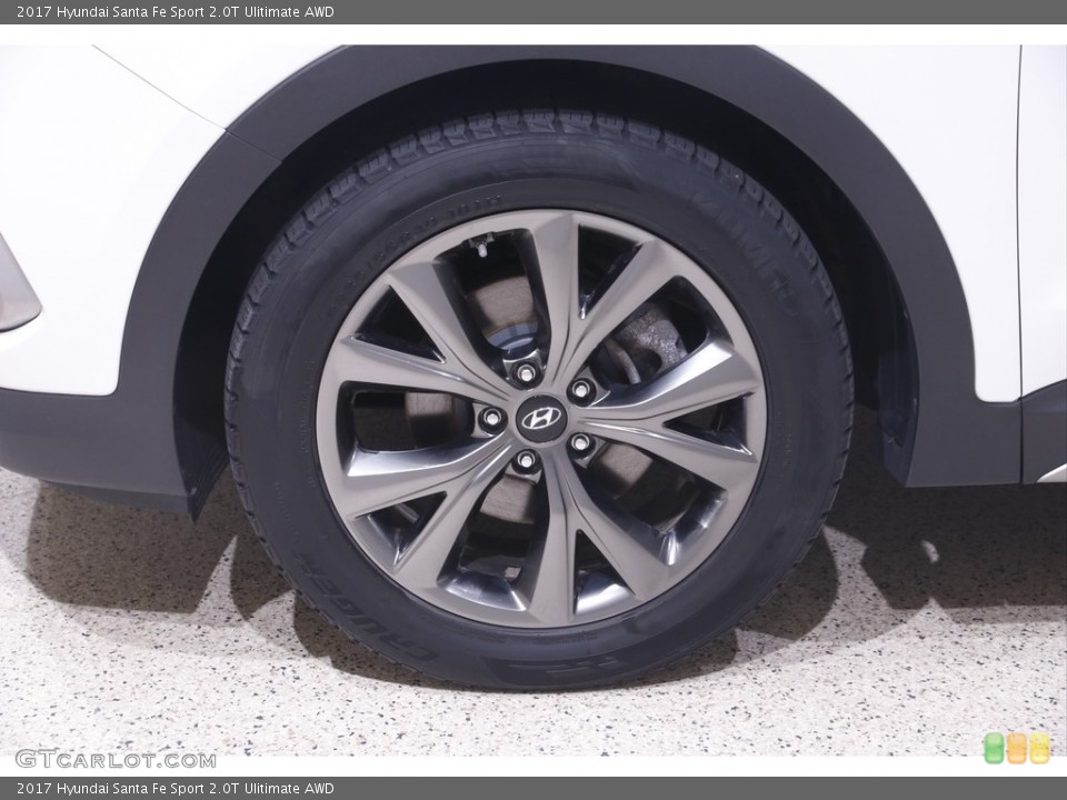 2017 Hyundai Santa Fe Sport 2.0T Ulitimate AWD Wheel and Tire Photo #144313002