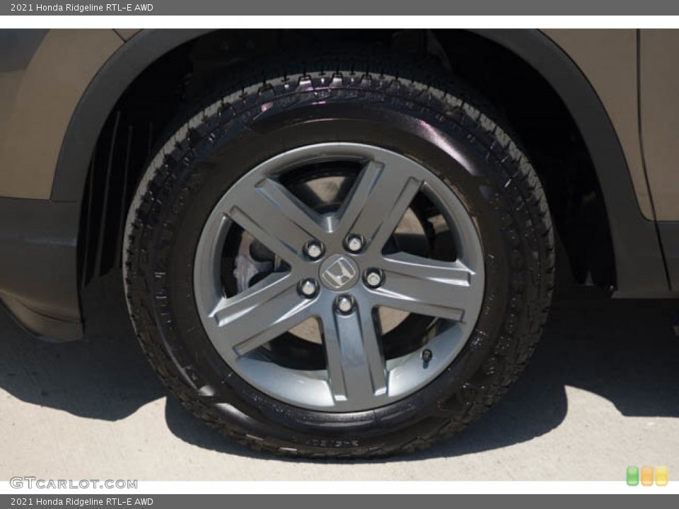 2021 Honda Ridgeline RTL-E AWD Wheel and Tire Photo #144314616