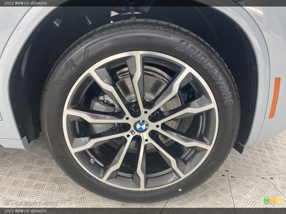 2022 BMW X3 sDrive30i Wheel and Tire Photo #144319510