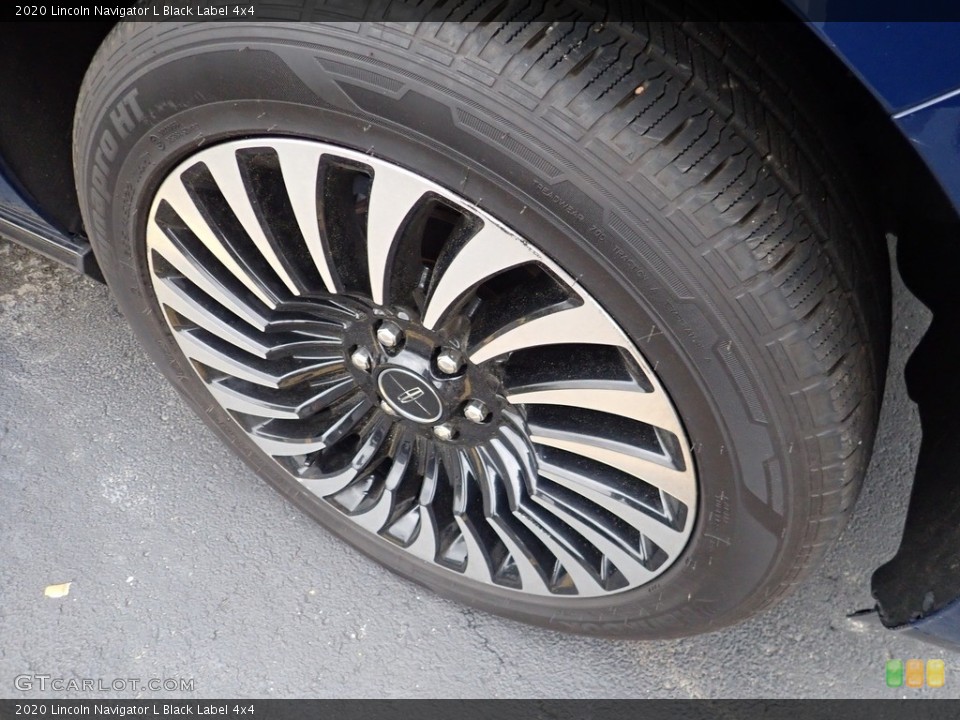 2020 Lincoln Navigator L Black Label 4x4 Wheel and Tire Photo #144327568