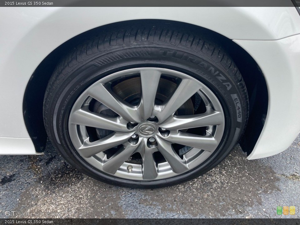 2015 Lexus GS 350 Sedan Wheel and Tire Photo #144328057