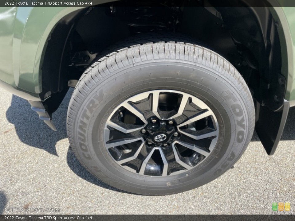 2022 Toyota Tacoma TRD Sport Access Cab 4x4 Wheel and Tire Photo #144334465