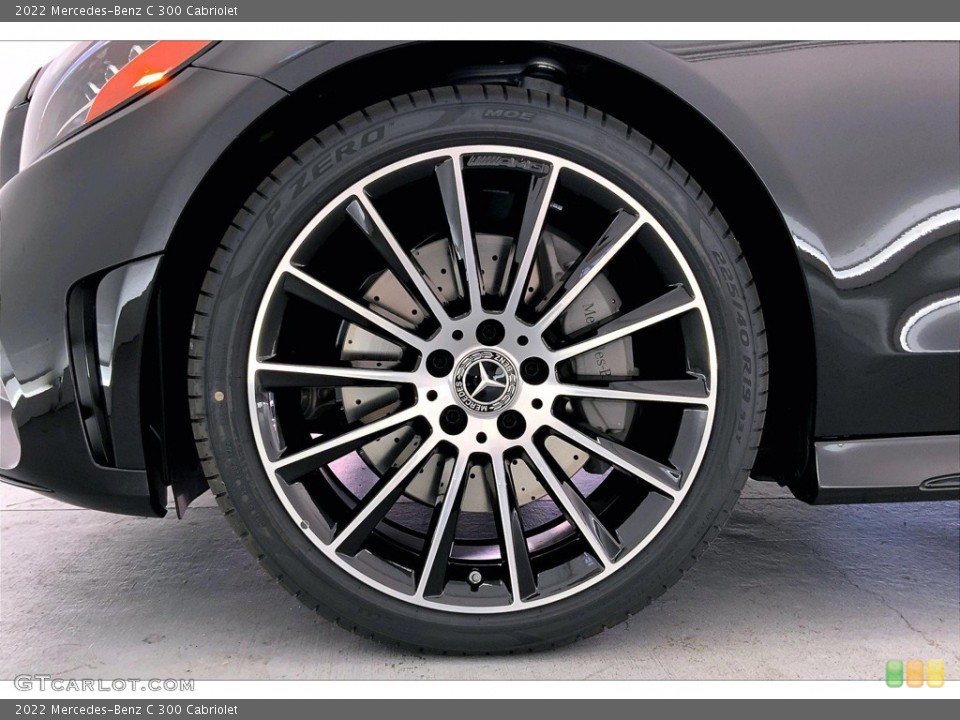 2022 Mercedes-Benz C 300 Cabriolet Wheel and Tire Photo #144337966