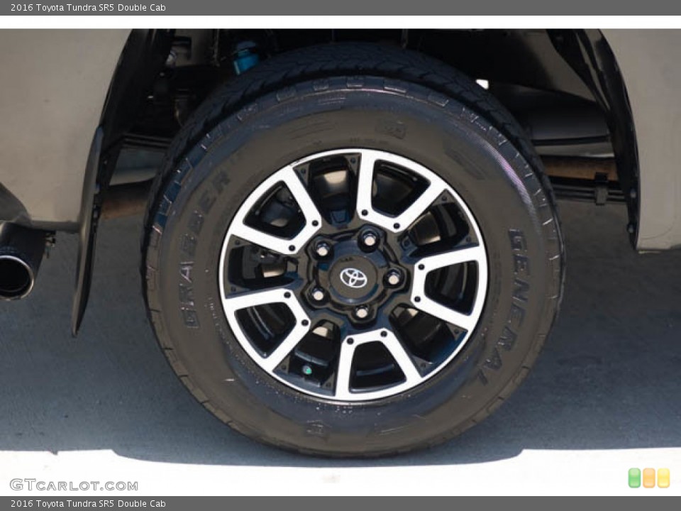 2016 Toyota Tundra SR5 Double Cab Wheel and Tire Photo #144338788