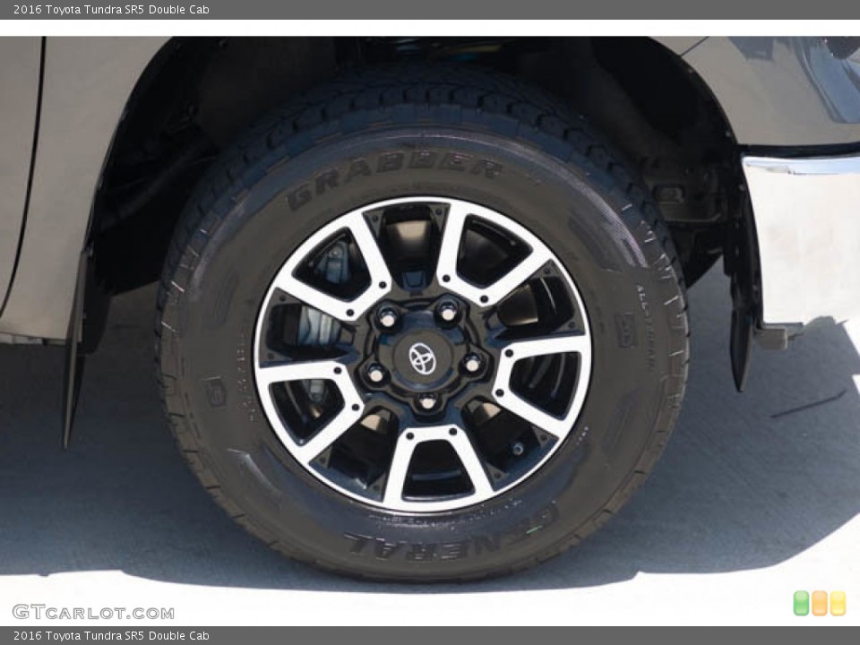 2016 Toyota Tundra SR5 Double Cab Wheel and Tire Photo #144338803