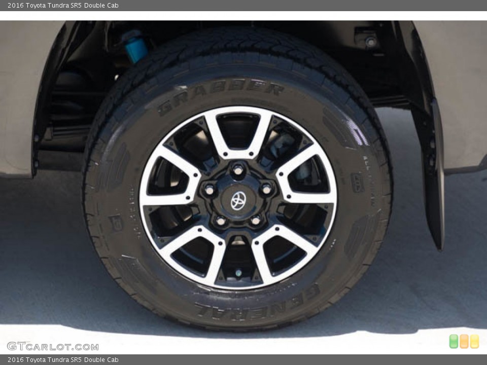 2016 Toyota Tundra SR5 Double Cab Wheel and Tire Photo #144338818