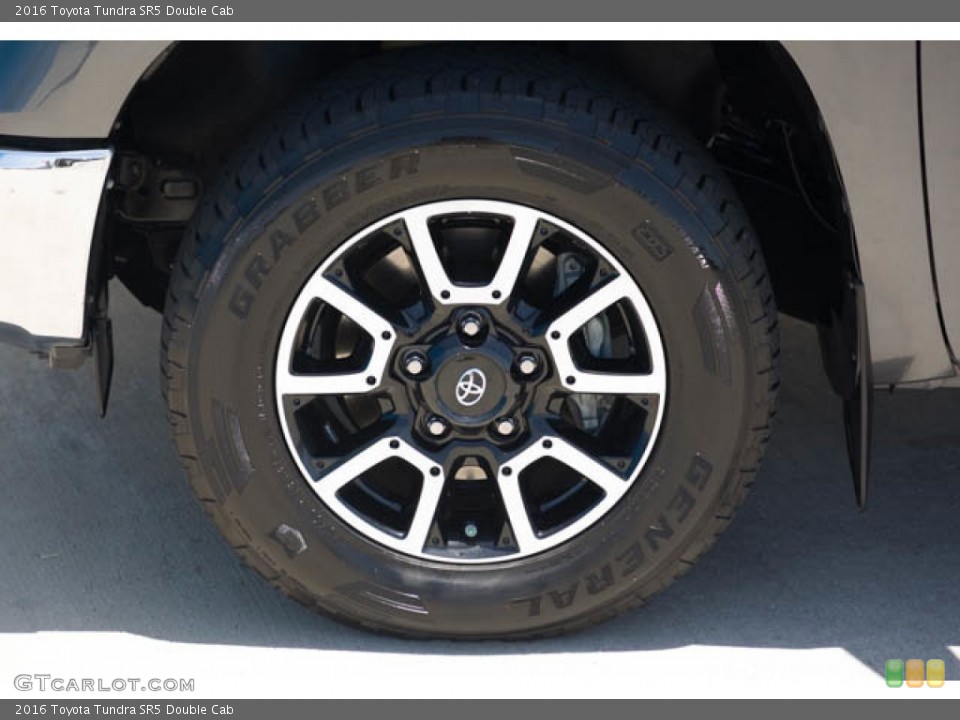 2016 Toyota Tundra SR5 Double Cab Wheel and Tire Photo #144338836