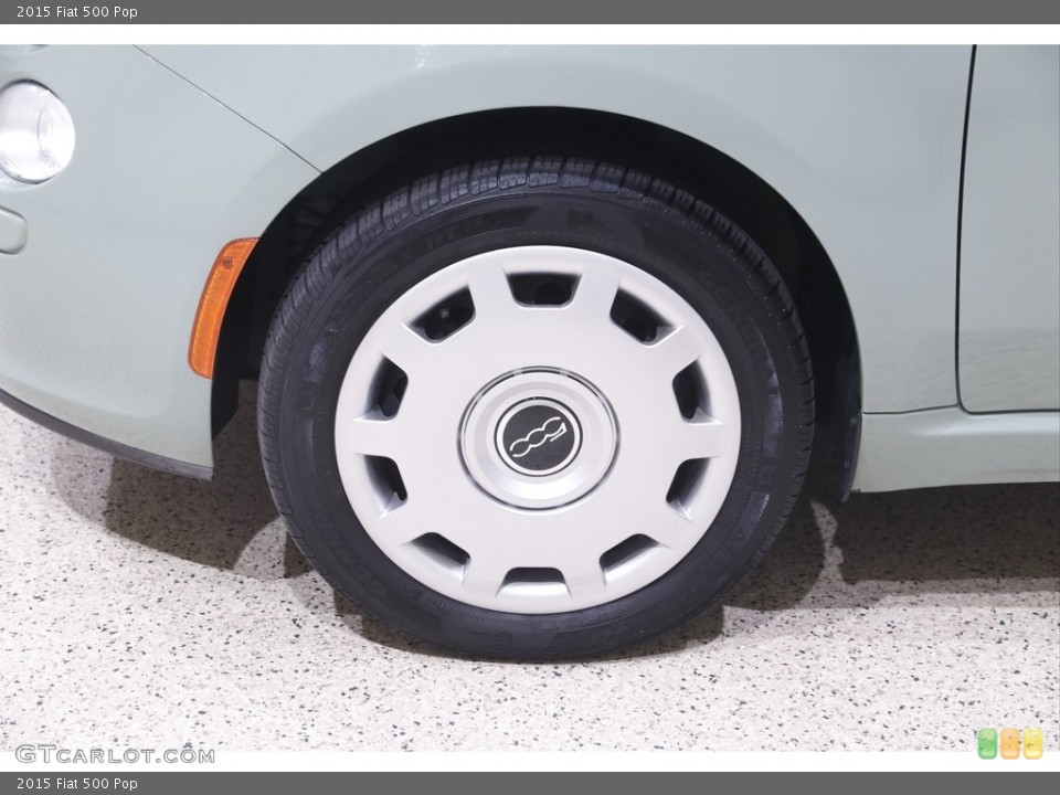 2015 Fiat 500 Pop Wheel and Tire Photo #144345250