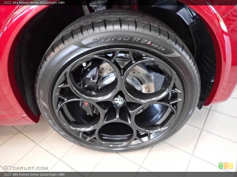 2022 Alfa Romeo Stelvio Quadrifoglio AWD Wheel and Tire Photo #144345346