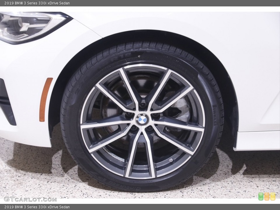 2019 BMW 3 Series 330i xDrive Sedan Wheel and Tire Photo #144356505