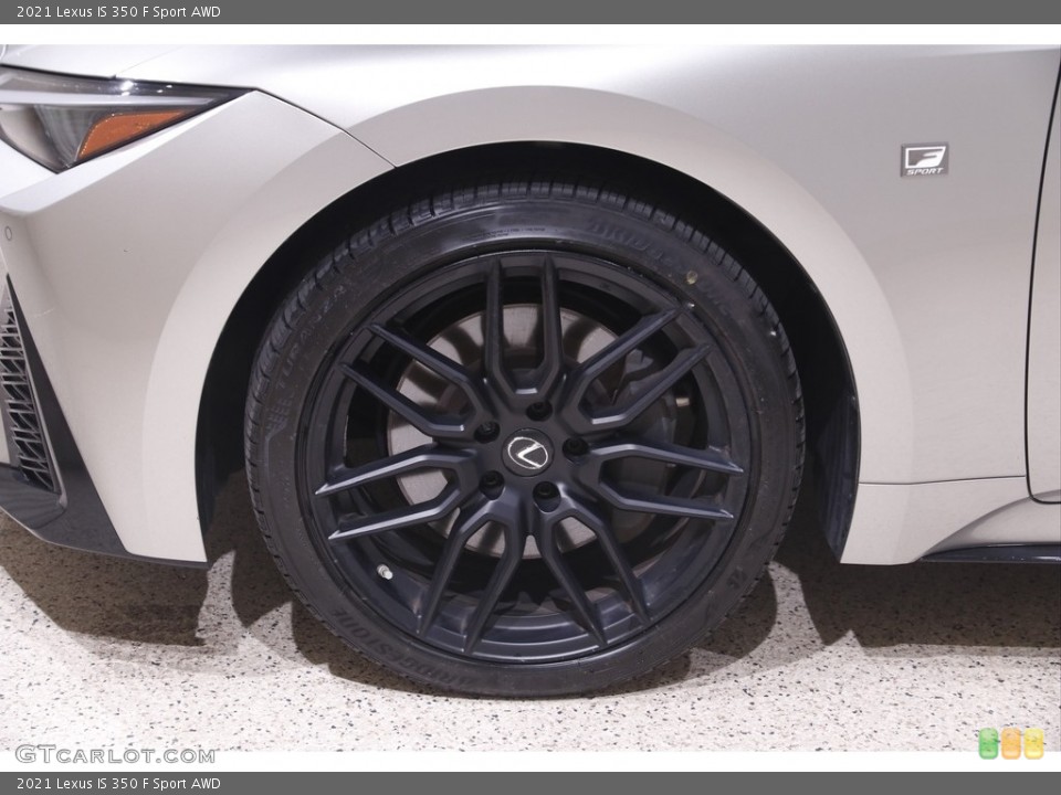 2021 Lexus IS 350 F Sport AWD Wheel and Tire Photo #144358320